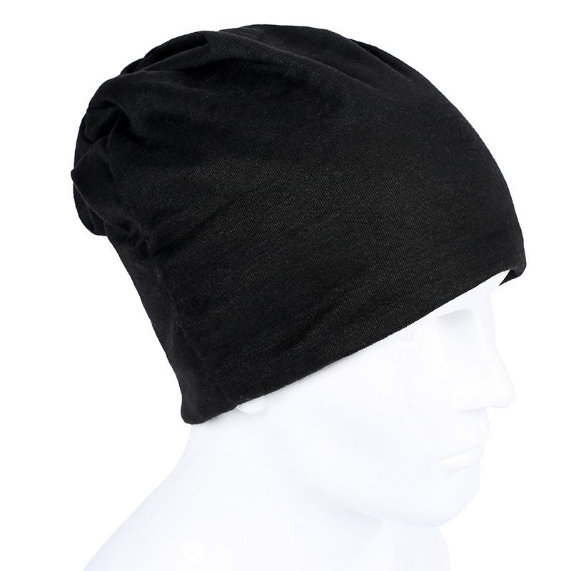 Chapéu de cachecol grosso e quente à prova de frio para outono e inverno, cor sólida e veludo, multifuncional, para ciclismo, cobertura de pescoço_voghion.com