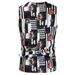 Large quantity in stock Foreign trade new men's fashion suit vest printed casual vest M-4XL MJ143_voghion.com
