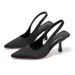 Neue spitze Röhrenabsätze Absätze nach leeren Zehen Sandalen High Heels_voghion.com