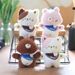 Plush Keychain Bear Adorable Cute Cartoon Animal Toy Soft Accessory Bag Charm_voghion.com