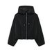 Women's clothing 2024 autumn and winter new style loose hooded jacket_voghion.com