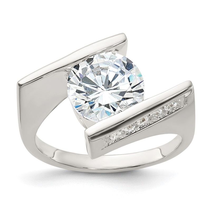 Sterling Silver CZ Ring_voghion.com