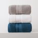 Pure Cotton Square Towel Bath Towel 6 Piece Set For Bathing And Washing Face, Not Easy To Shed Hair, Enlarged And Thickened_voghion.com