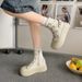 Ankle Boots Denim Canvas Shoes Women's 2025 New_voghion.com