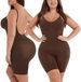 "Seamless Shapewear Bodysuit – Tummy Control, Backless & Butt Lift (Black/Beige/Brown)"_voghion.com
