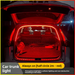 Striscia di illuminazione per interni auto a LED in silicone Atmosphere con luce ambientale anteriore e posteriore_voghion.com