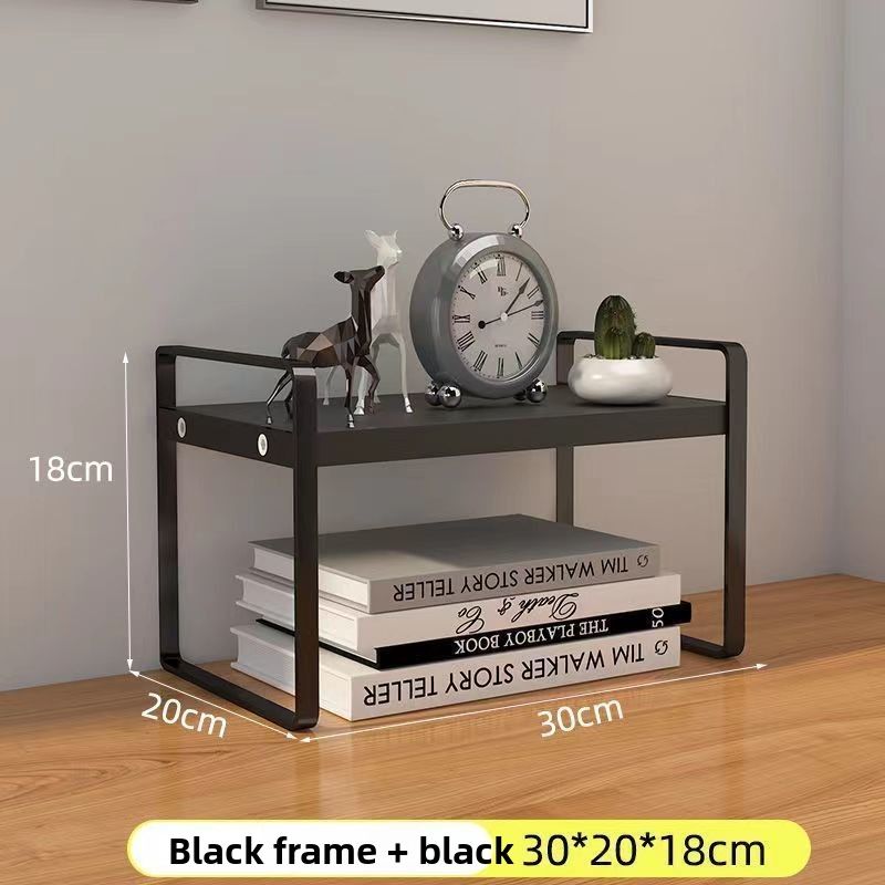 Multi-layer Simple Bookshelf Office Storage Rack Desk Desktop Organizer Magic Tool_voghion.com