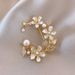 Flower Pearl Brooch Women's Brooch Pin Design Temperament Suit Coat Versatile Accessories_voghion.com