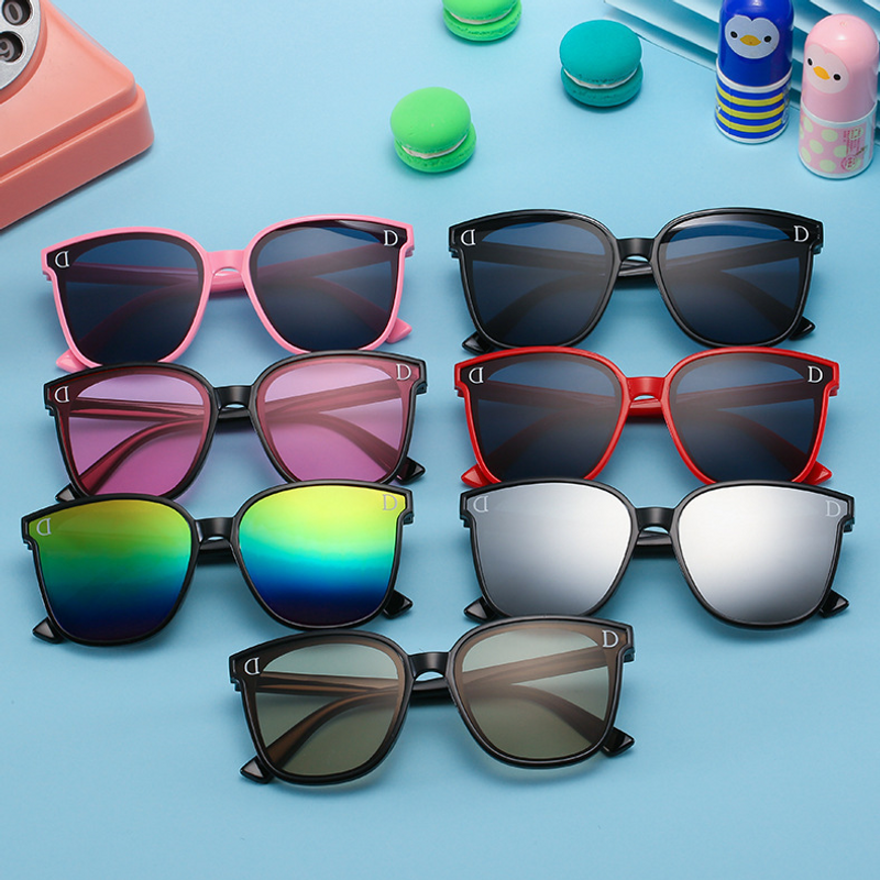 Ochelari de soare pentru copii, ochelari de soare retro pentru copii, ochelari de soare roșii INS Harajuku, moda nouă, ochelari de soare pentru copii, ochelari de soare pentru copii_voghion.com