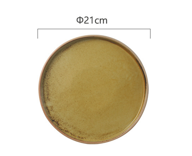 Ceramic Dinner Plates Set Minimalist Retro Pasta Salad Dishes Stoneware Restaurant Quality Tableware For Home_voghion.com
