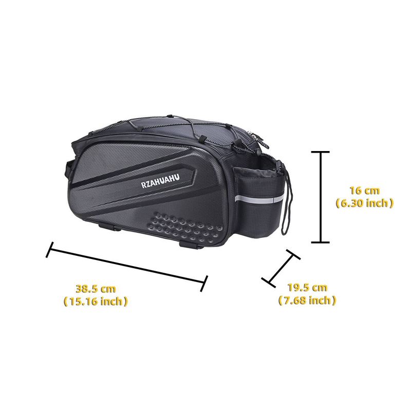 Bicycle Riding Bag, Driving Bag, Hard Shell Equipment Bag, Rear Rack Bag, Mountain Bike Saddle Bag, Shoulder Bag, Handbag, Camel Bag_voghion.com
