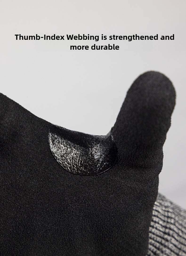 Guantes de trabajo resistentes a cortes para manipulación y cortes delicados, con pulgar reforzado, antideslizantes, para pesca, corte y trabajo._voghion.com