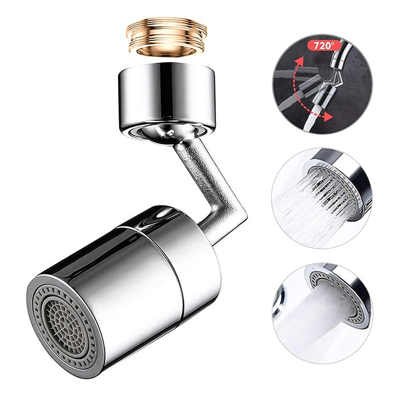720° Rotating Water-saving Faucet Extender For Kitchen/bathroom_voghion.com