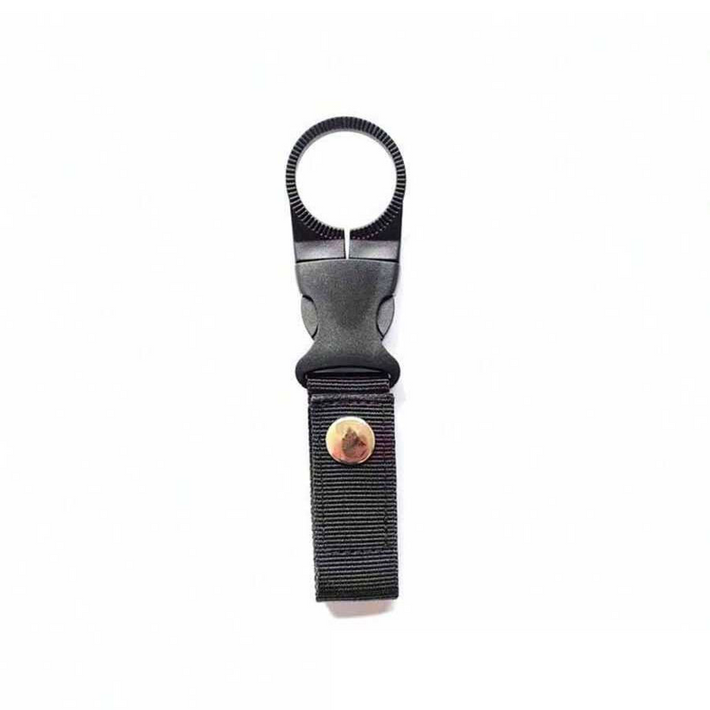 ​Tactical Nylon Water Bottle Holder - Heavy-Duty Carabiner Clip (Fits Standard Bottles Quick-Release Design Durable Molle-Compatible Attachment)​​_voghion.com