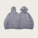 Solid Color Wool-Blend Hooded Sweatshirt | Oversized Knit Pullover With Long Sleeves | Autumn Winter Thick Casual Sweater (S-XL)_voghion.com