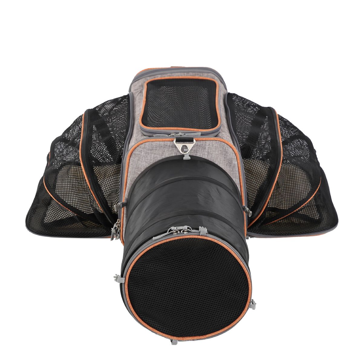 Sac de transport pliable et respirant pour animaux de compagnie, multifonction, pour chiens et chats, idéal pour les sorties_voghion.com