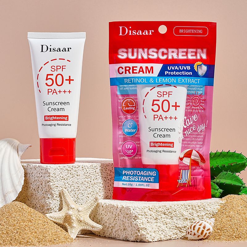 Disaar50g Slim Skin Lighting Makeup Protector solar_voghion.com