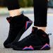 JSLEAP Basketball For Couples Spring New Sneakers Stylish High-top Men's Youth Casual Trendy Running Shoes Men_voghion.com