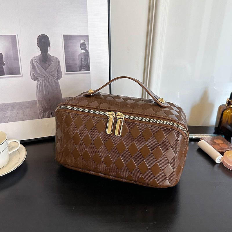 Tragbare Reise-Kosmetiktasche für Damen mit großer Kapazität, High-End-Sense-Internet-Promi, neue Aufbewahrungstasche für Reisekosmetik_voghion.com