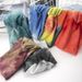 Moud Tie-Dye Sportband Yoga elastesche Band neie Stil geknüpft Kräiz breetbrëmmt Kappduch Kappschmuck_voghion.com