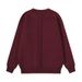 Herrenbekleidung Herren Roter Strickpullover Winter Rundhalspullover Bequeme Casual Tops Für Das Sternzeichen Jahr_voghion.com