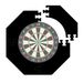Spliced octagonal dart board dart target protection ring dart supplies accessories universal dart target_voghion.com