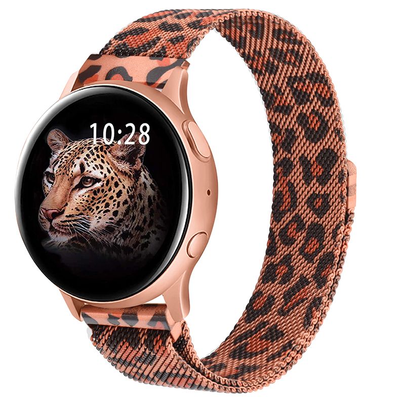 20mm 22mm Milanese Loop For Samsung Galaxy watch 5/4 Strap 44mm 40mm/5 pro/4 Classic/Active 2 Bracelet Huawei gt 2/3 pro band_voghion.com