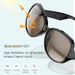 Smart Glasses Smart Wireless Bluetooth Headset 5.3 Anti-Ultraviolett-Mode-Sonnenbrille für Anrufe_voghion.com