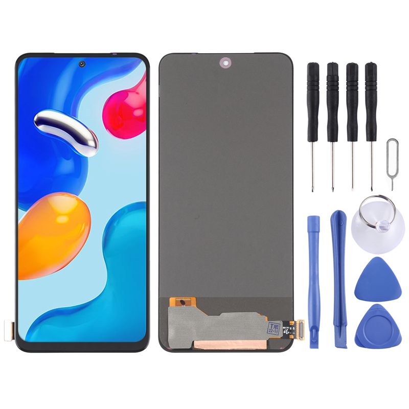 OEM OLED LCD ekraan Xiaomi Redmi Note 11 4G / Note 11S 4G / Poco M4 Pro 4G jaoks koos digiteerijaga, täiskomplekt_voghion.com