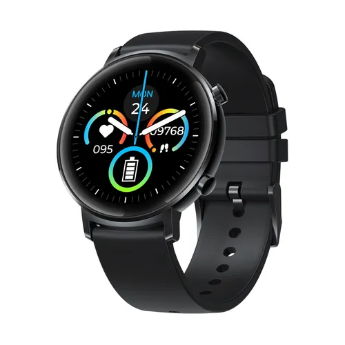 Zeblaze GTR smartwatch Android iOS heart rate monitoring blood pressure circular touch screen metal version_voghion.com