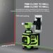 Self-Leveling Green Beam Laser Level – Compact Cross-Line Laser For Indoor/Outdoor Use, High Visibility In Bright Light, 360° Magnetic Base_voghion.com