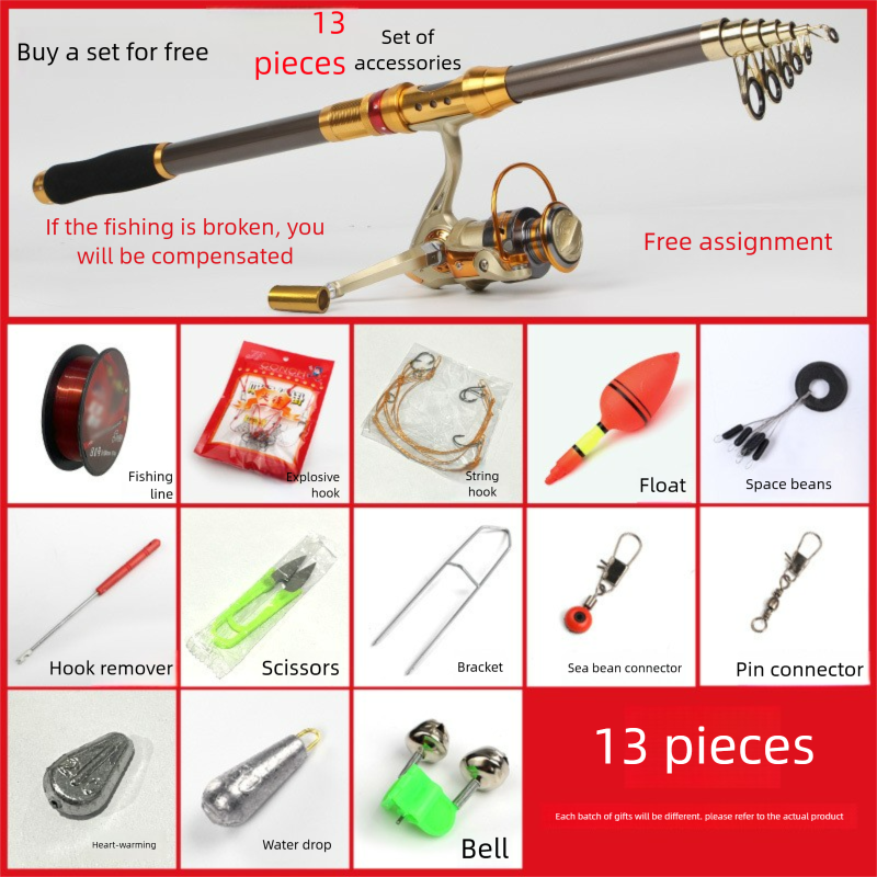 Hard Ultra Light Sea Long Casting Throwing Rod Beginner Fishing Tools Full Set_voghion.com