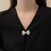 High-end Bow Brooch, Women's Light Luxury, Exquisite Fashion, Anti-light Pin Buckle, High-end Clothes Corsage With Accessories_voghion.com