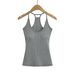FS546-25 Frühlings-Tanktop im neuen Stil von INS Blogger mit dickem Brustkissen und schmaler Passform, innen hängendem Nackengurt_voghion.com