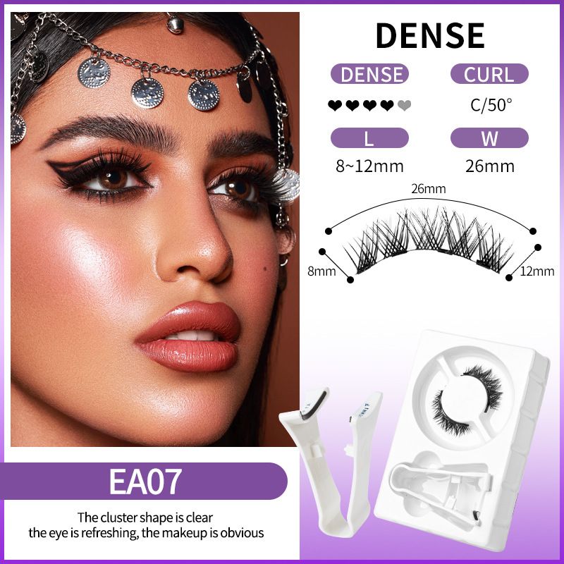 Set de gene magnetice – Gene 3D Mink, fără lipici, ultra-ușoare și reutilizabile_voghion.com