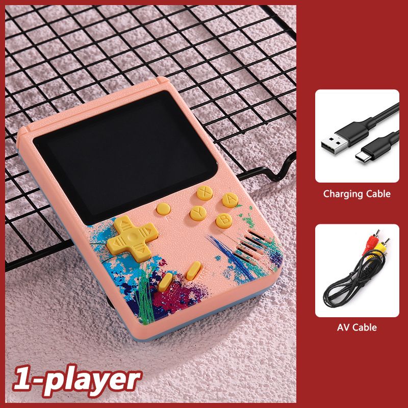 New G50 Handheld Game Console 3inch Screen 500 Games Mini Pocket Video Game Console Portable Retro Two-player Game Machine_voghion.com