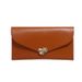 Women's Large Capacity PU Leather Envelope Clutch Bag With Zipper Pocket - Soft & Stylish Crossbody Handbag For Daily Use (Black, White, Brown)_voghion.com