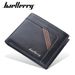 BAELLERRY New Men's Short Wallet Multiple Positions, Money Clip with Thin Zipper, Change Bag, Card Bag for Men_voghion.com