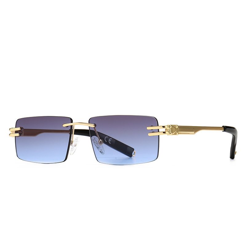 Modern Retro Box Narrow Small Sunglasses INS Style Street Photograph Big Brand Sunglasses 2A180_voghion.com