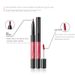 Pudaier Matte Lip Glaze με διπλό άκρο Αντικολλητικό φλιτζάνι κραγιόν μακράς διαρκείας, ενυδατική γενική απόχρωση που ενισχύει το χρώμα_voghion.com