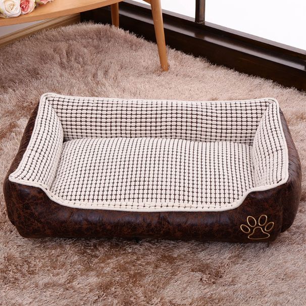 House All-Season Universal Abnehmbare Waschbare Bettmatte Große Hunde Haustierbedarf_voghion.com