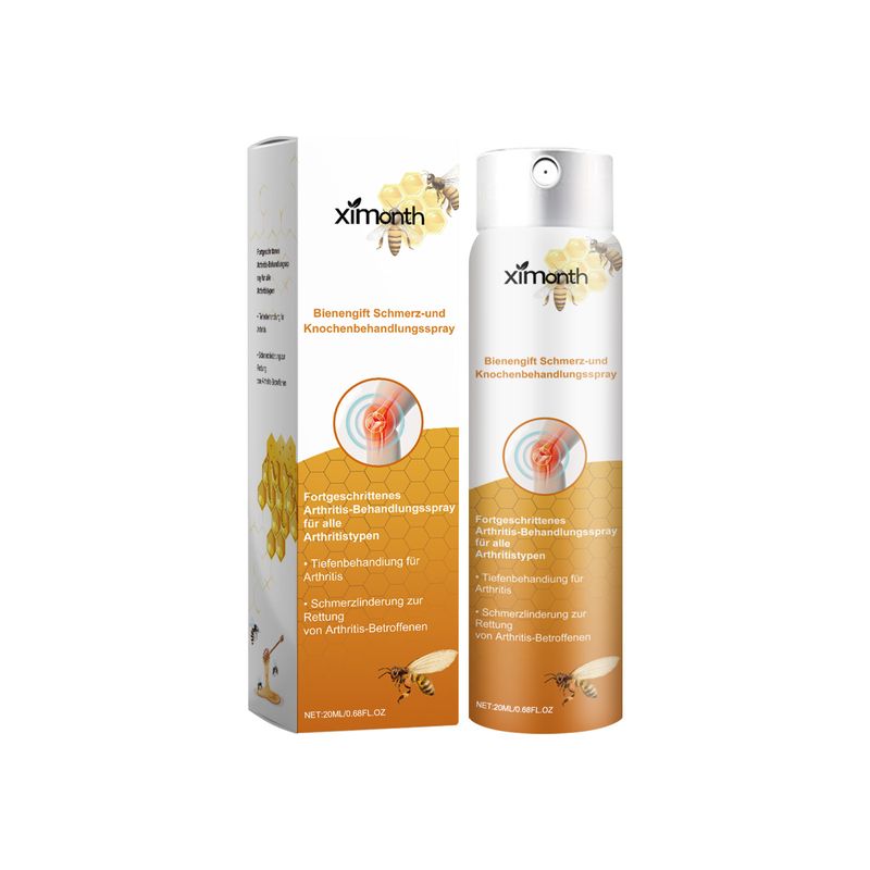 Spray pour les articulations au venin d'abeille soulage les douleurs et l'inconfort des chevilles, des poignets et des genoux Spray pour les soins des articulations_voghion.com