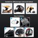 Motorcycle helmet Bluetooth intercom headset 7-person connection 1 drag 6 switch intercom 800 m intercom distance Q7 double pack_voghion.com