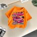 Kid's Clothing Boys and girls short sleeved T-shirt summer wear 2024 new children's thin summer tops boys casual western style half sleeved_voghion.com