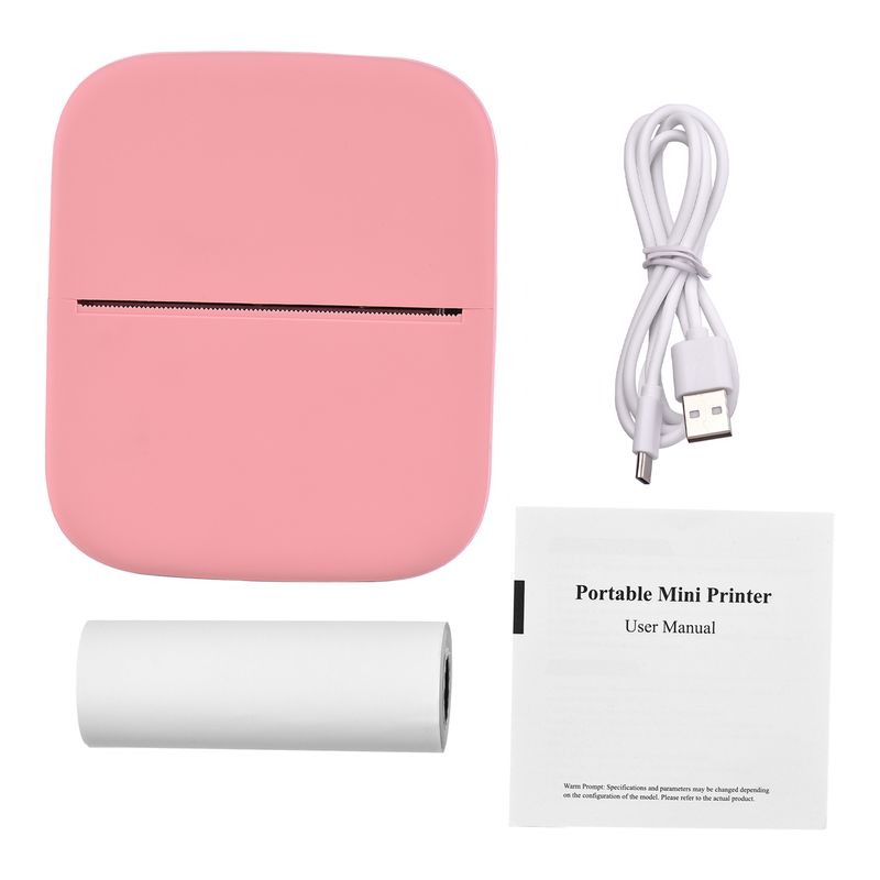 X1 Portable Mini Pocket 80mm BT Wireless Thermal Photo 300dpi Εικόνα Σημειώσεις σημειώσεων ημερολογίου χαρτιού εκτύπωσης παραλαβής_voghion.com