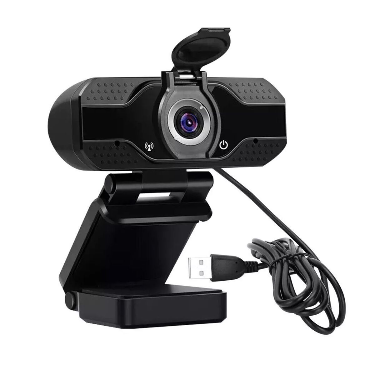1080P HD Web Camera With Universal Clips Fits Laptops Desktops LCD Monitors Webcam Full HD Microphone_voghion.com