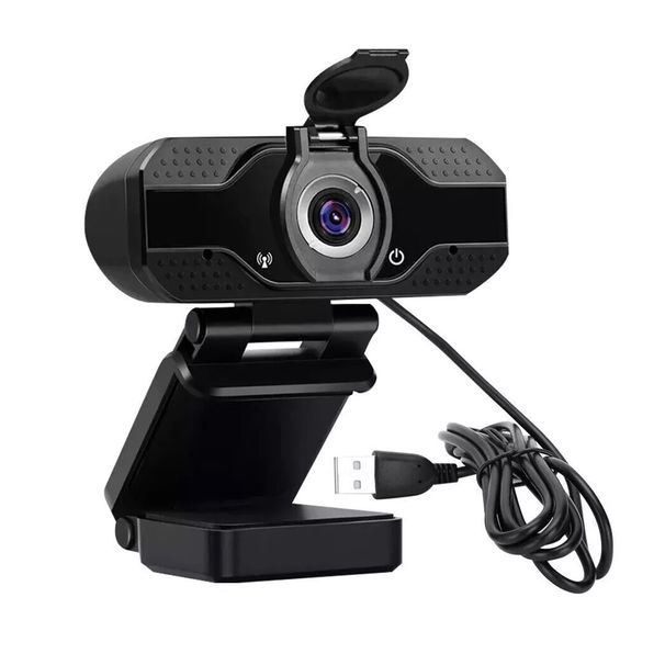 1080P HD Web Camera With Universal Clips Fits Laptops Desktops LCD Monitors Webcam Full HD Microphone_voghion.com
