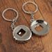 Creative Bottle Cap Bottle Opener Metal Key Chain Pendant Car Key Chain_voghion.com