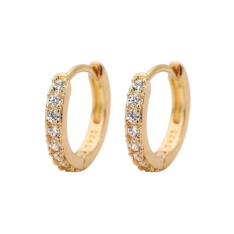 Fashion Hot-Selling Earrings For Women With Micro-Inlaid Zircon Design, Versatile And Elegant Ear Cuffs_voghion.com
