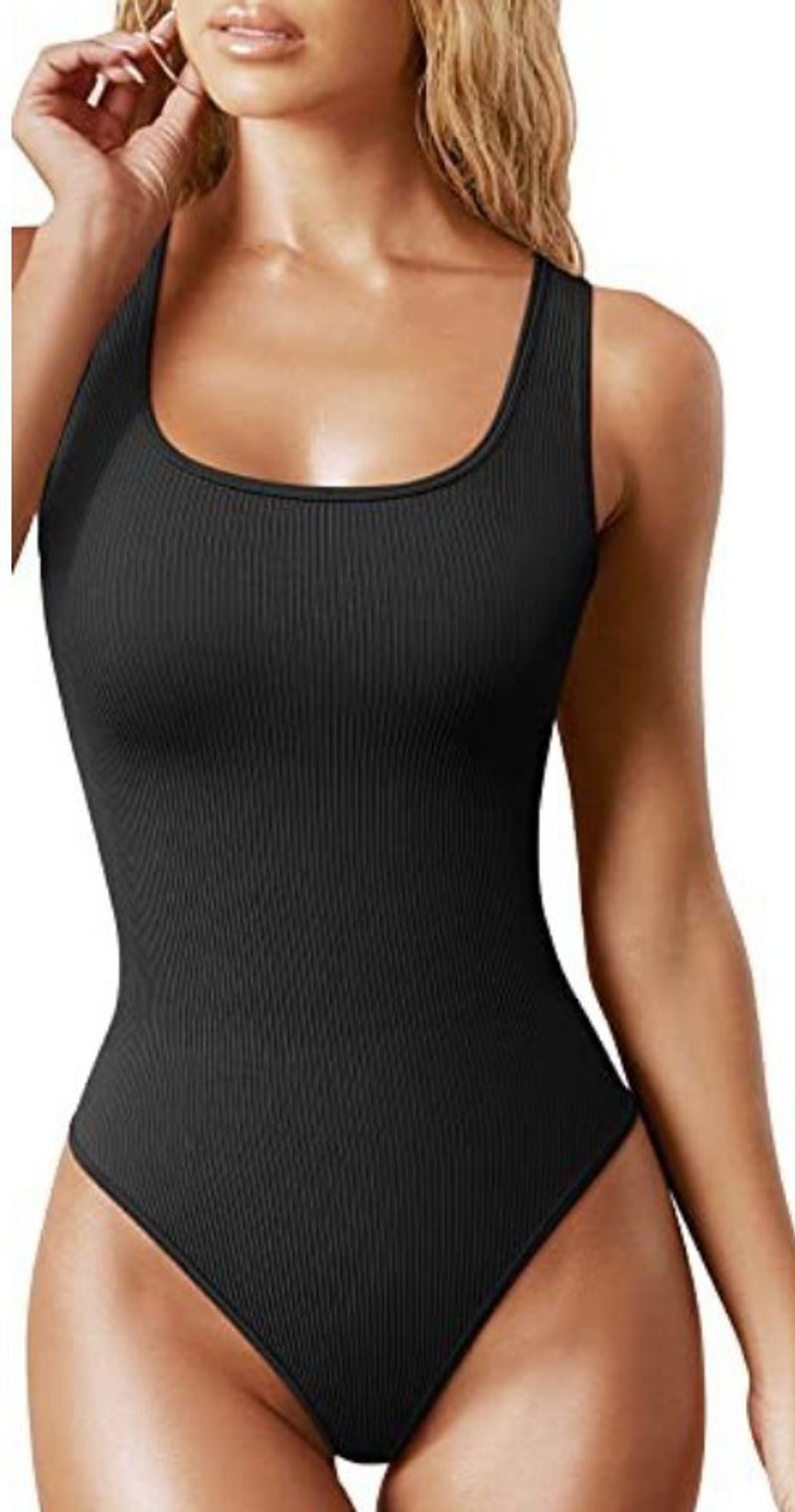 Női U-nyakú, ujjatlan mellényes body_voghion.com